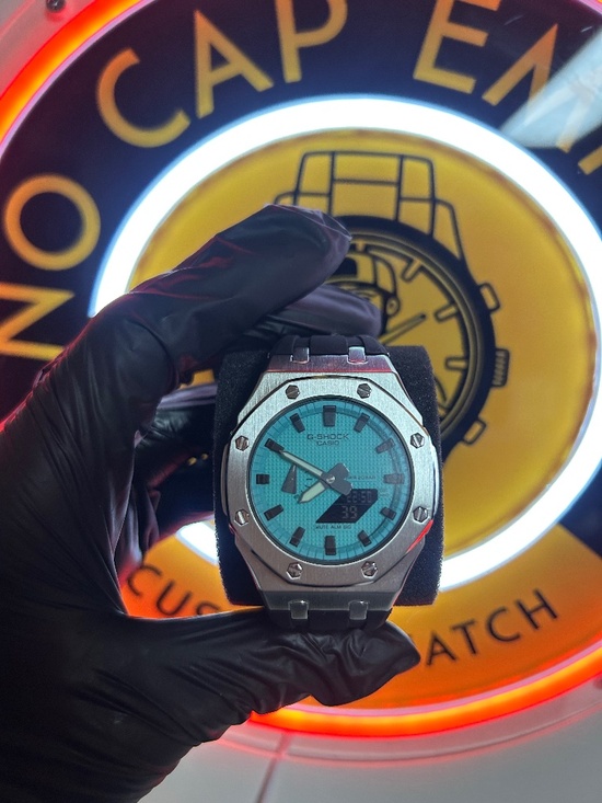 Casio Other - Casio G-Shock Metal Turquoise Dial Watch – Steel Bezel, Luxury Sport Style, 200M